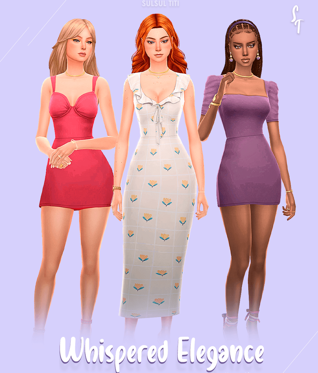 Скриншот мода Сет платьев Whispered EleganceCollection